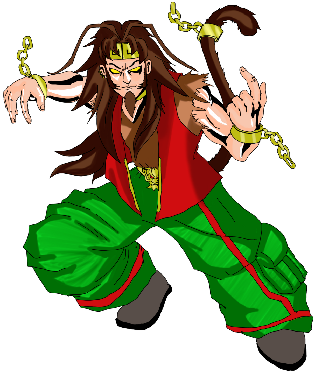 Warrior God Kongo by Stark Art